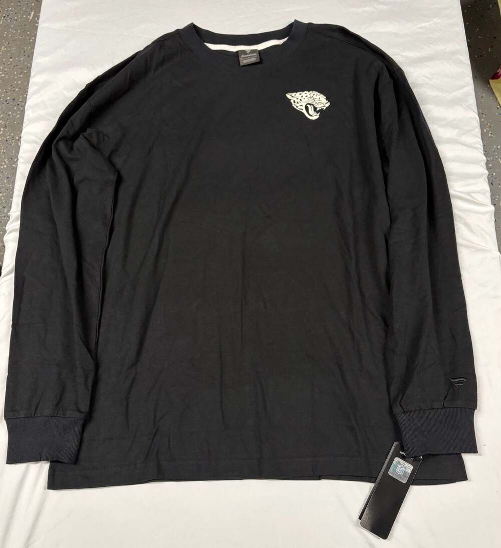 Unisex Jacksonville Jaguars Fanatics Black Elements Super Soft Long Sleeve T-Shi